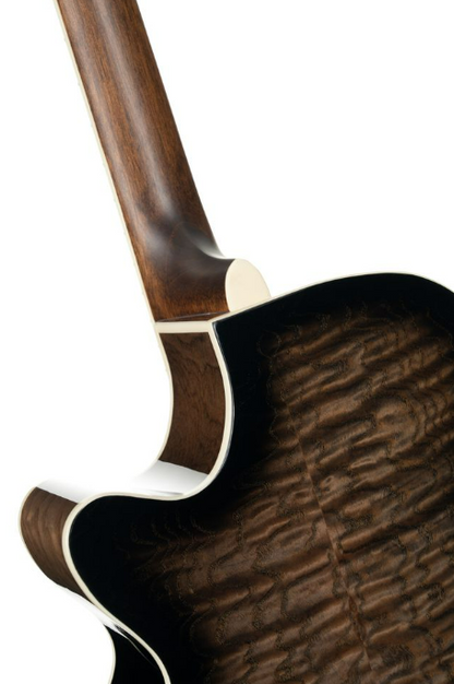 Cort Exotic SFX Ash Burl - Black
