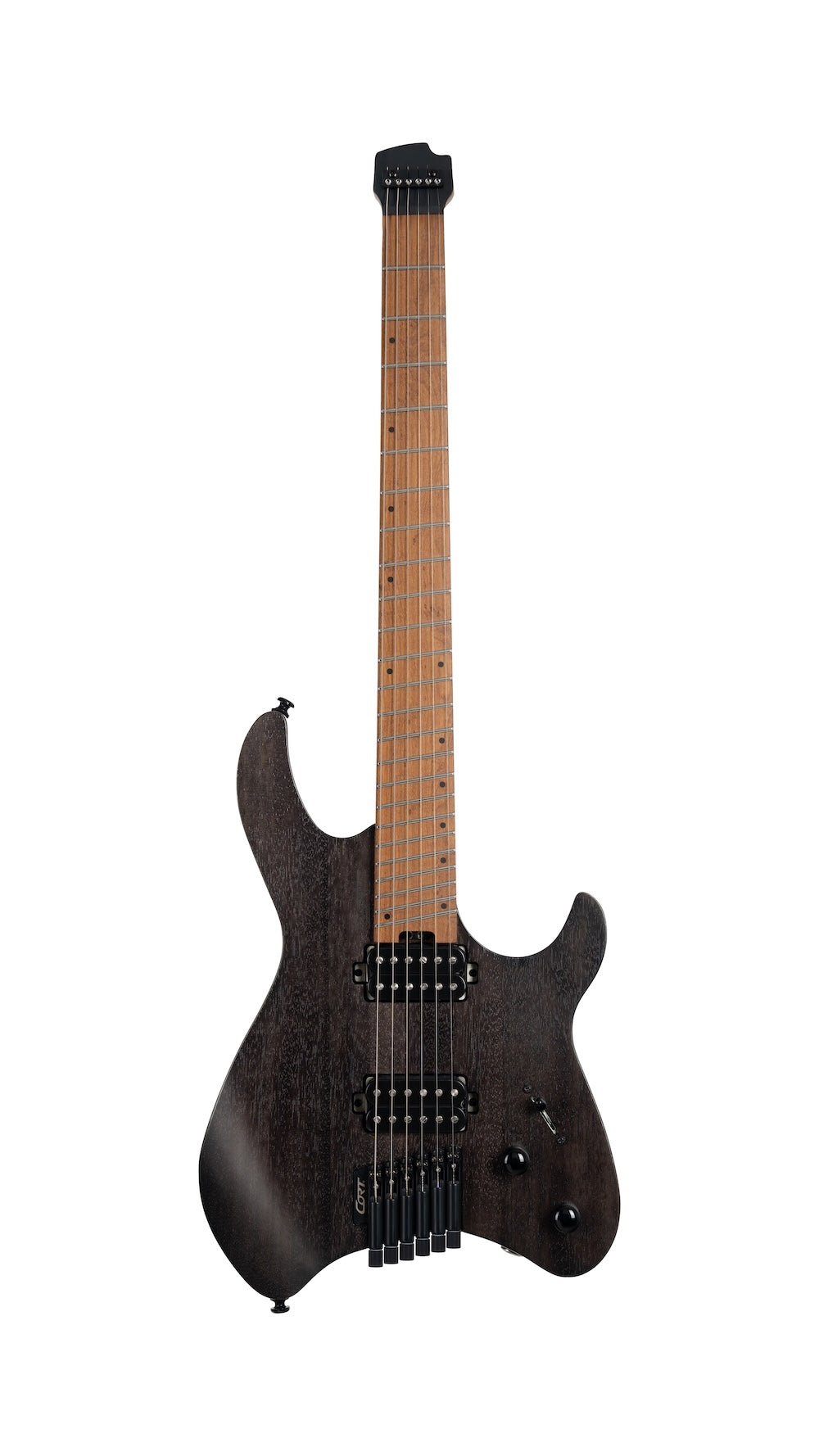 Cort Space G6MS - Semi-Gloss Trans Black