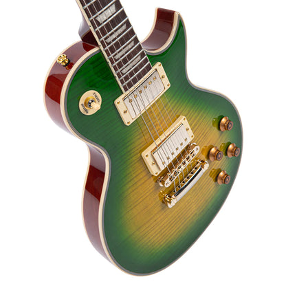 Vintage Limited Edition 30th Anniversary V100 Electric Guitar ~ Greenburst