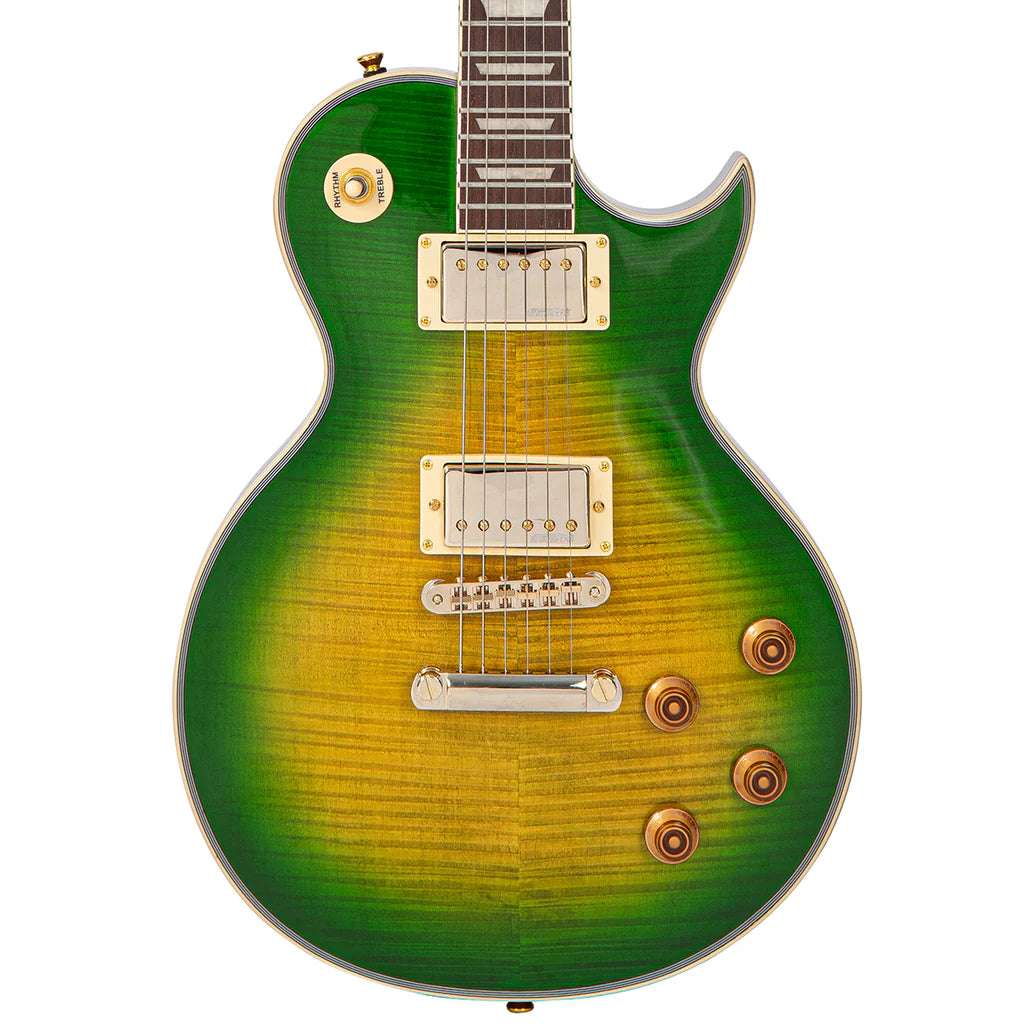 Vintage Limited Edition 30th Anniversary V100 Electric Guitar ~ Greenburst