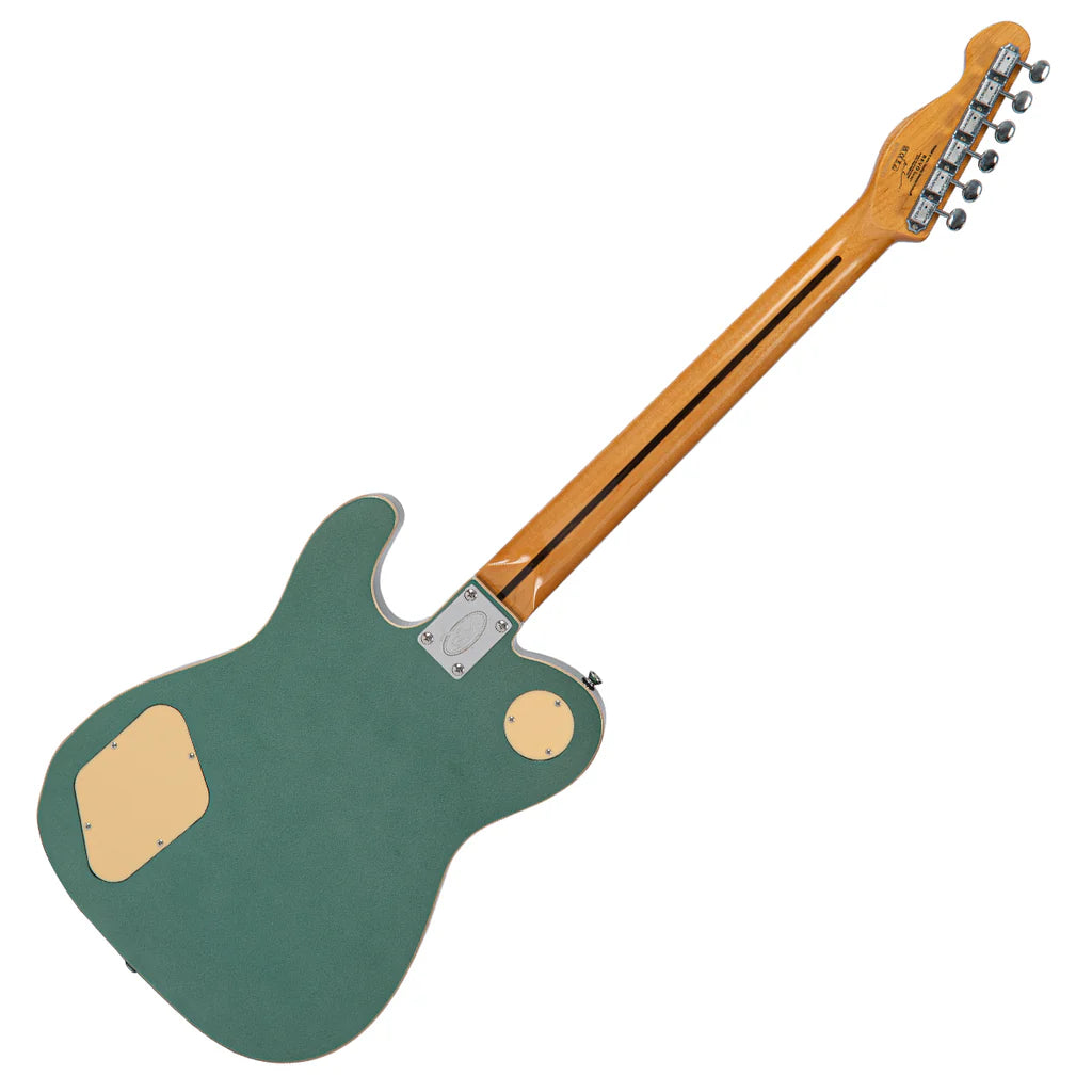 Vintage REVO Series 'Midline' Electric Guitar - Metallic Green