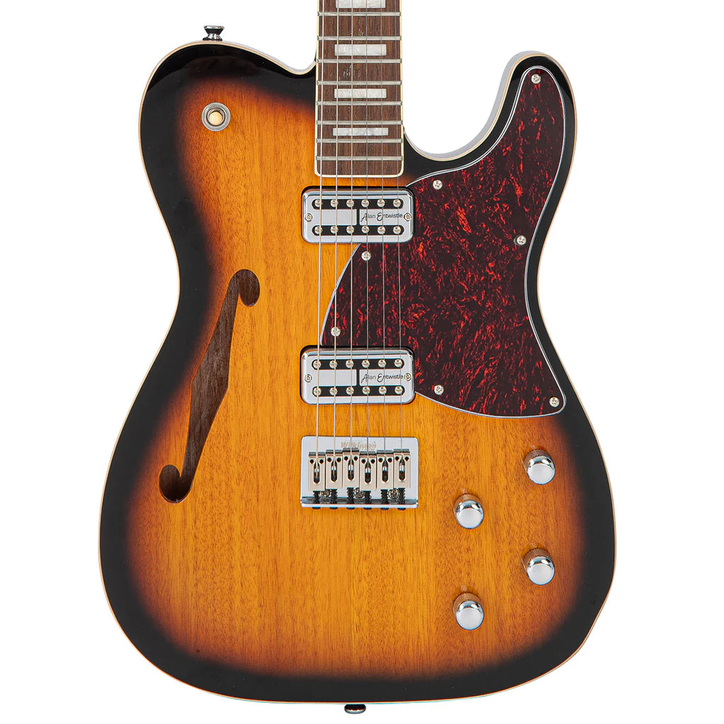 Vintage REVO Series 'Midline' Electric Guitar - Two-Tone Sunburst