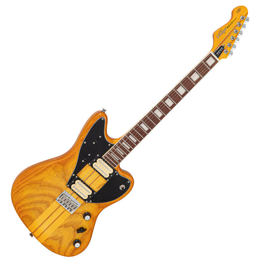 Vintage REVO Series 'Integra' Guitar ~ Amberburst