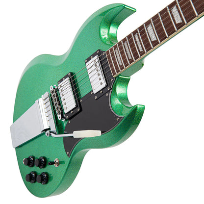 Vintage Limited Edition 30th Anniversary VS6 Electric Guitar ~ Green Metalflake