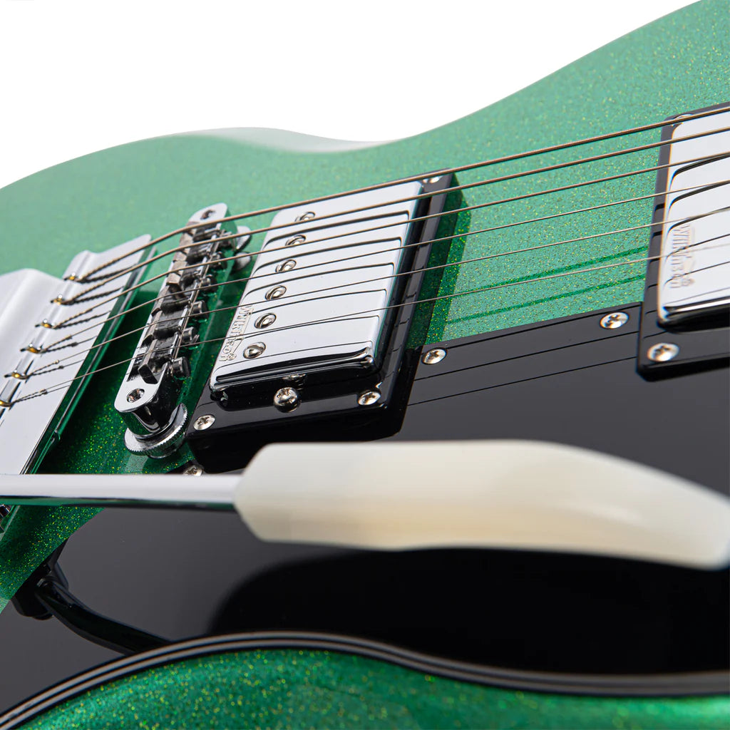 Vintage Limited Edition 30th Anniversary VS6 Electric Guitar ~ Green Metalflake