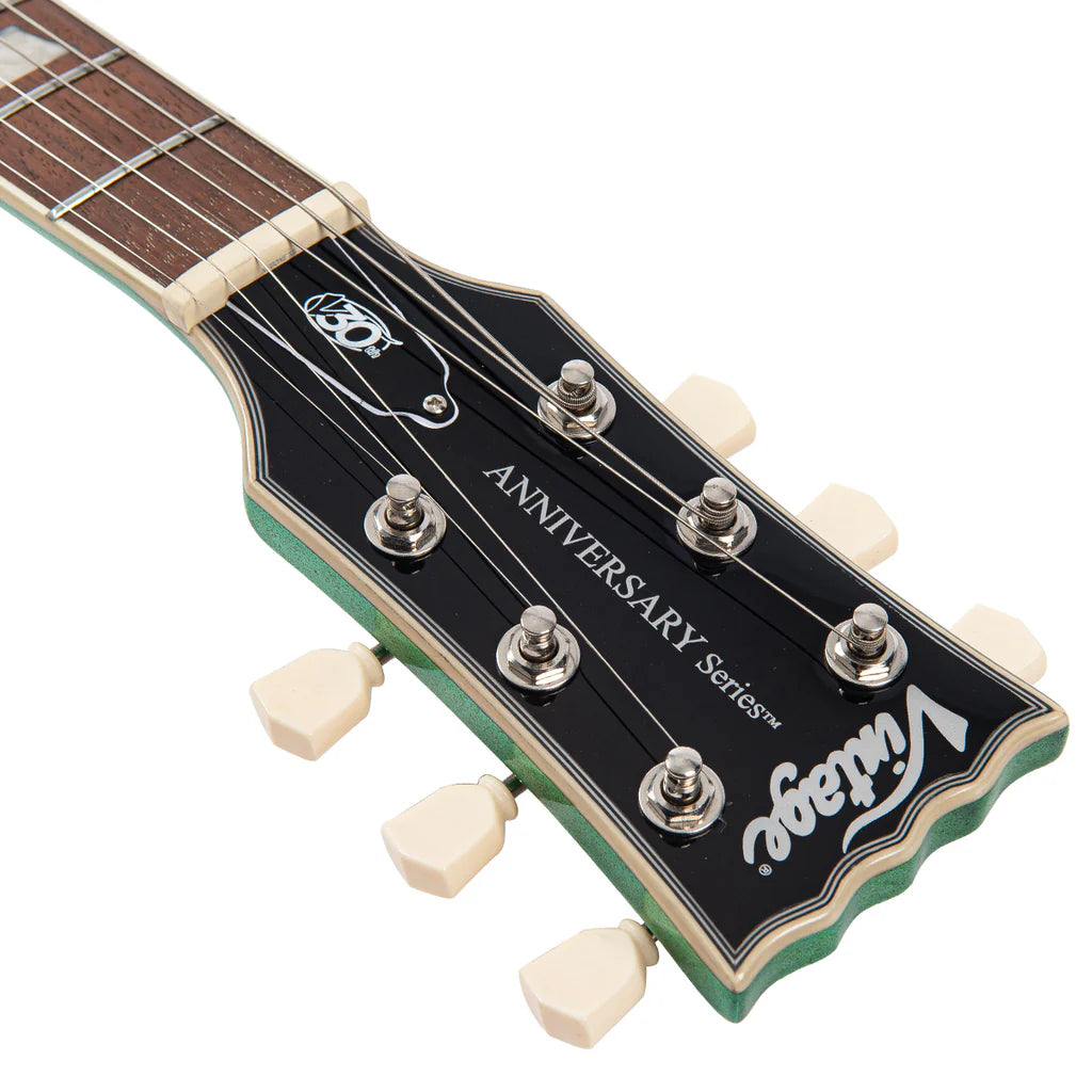 Vintage Limited Edition 30th Anniversary VS6 Electric Guitar ~ Green Metalflake