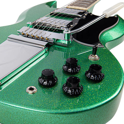Vintage Limited Edition 30th Anniversary VS6 Electric Guitar ~ Green Metalflake