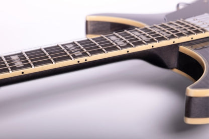 Washburn Hawk Semi-Hollow - Trans Black