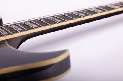 Washburn Hawk Semi-Hollow - Trans Black