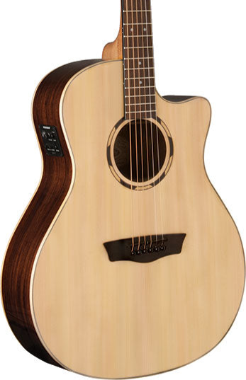 Washburn O20SCE Woodline Orchestra Cutaway - Natural