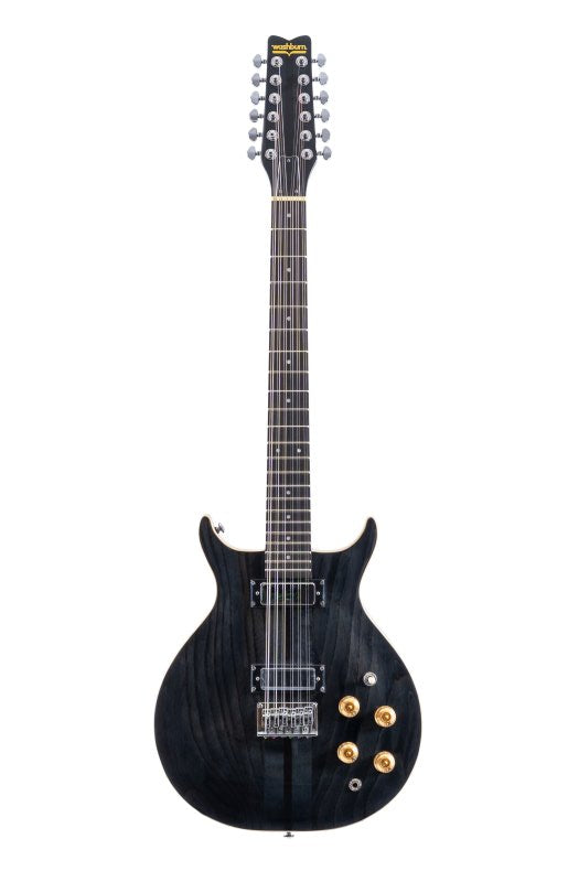 Washburn Hawk 12-string - Trans Black