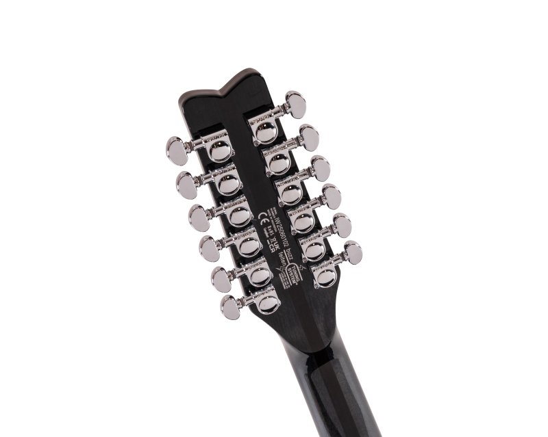 Washburn Hawk 12-string - Trans Black