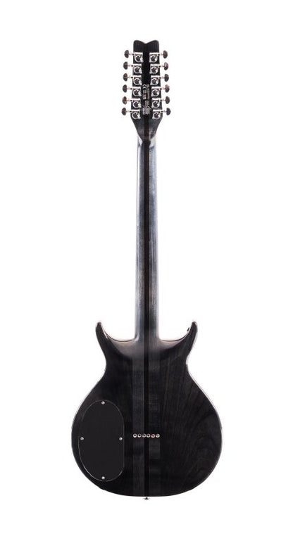 Washburn Hawk 12-string - Trans Black