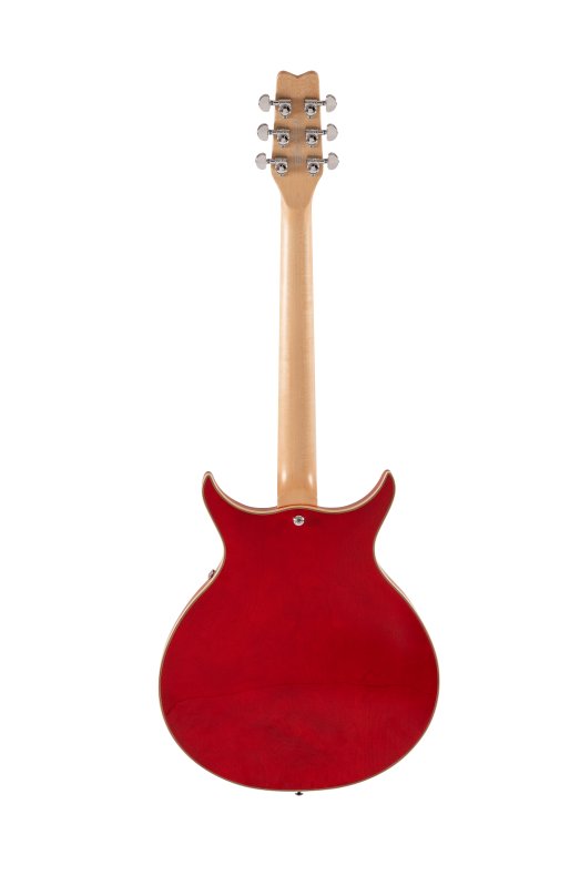 Washburn Hawk Semi-Hollow - Trans Red