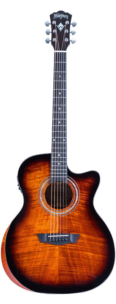 Washburn WCG12FCE Comfort - Cognac Sunburst