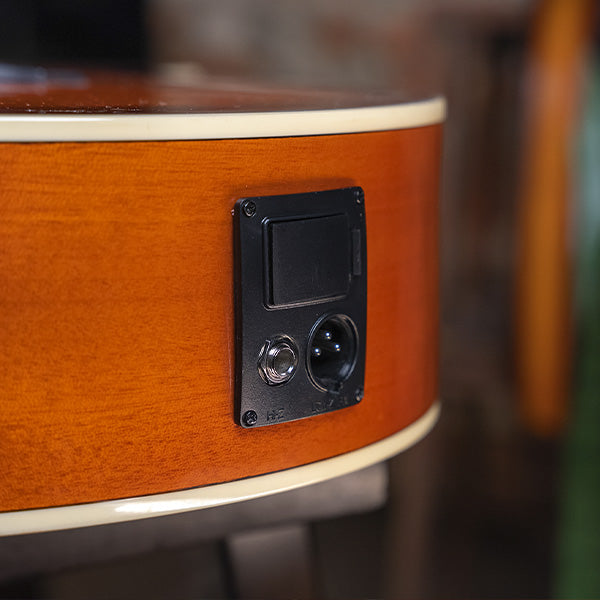 Washburn EA15 Festival Mini Jumbo Cutaway - Ice Tea Burst