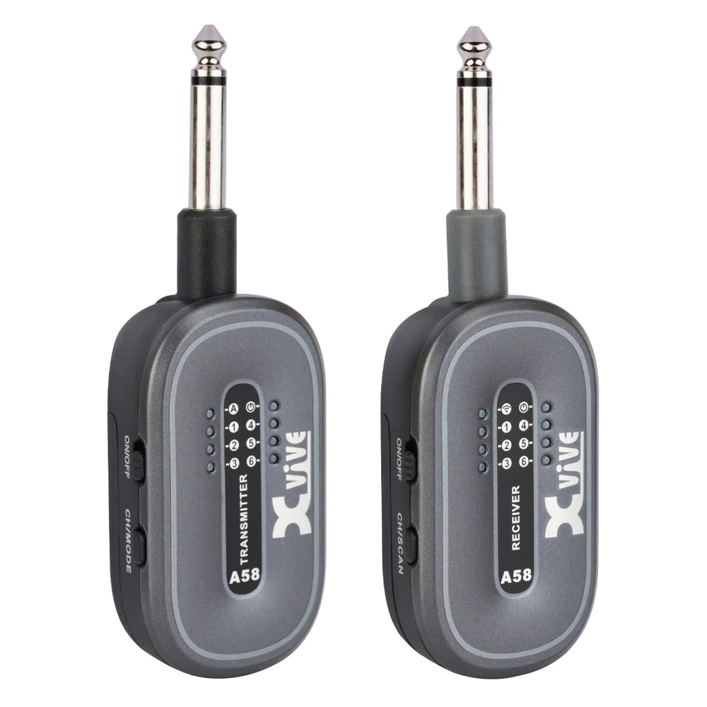 Xvive 5.8GHz Wireless Guitar System with Case