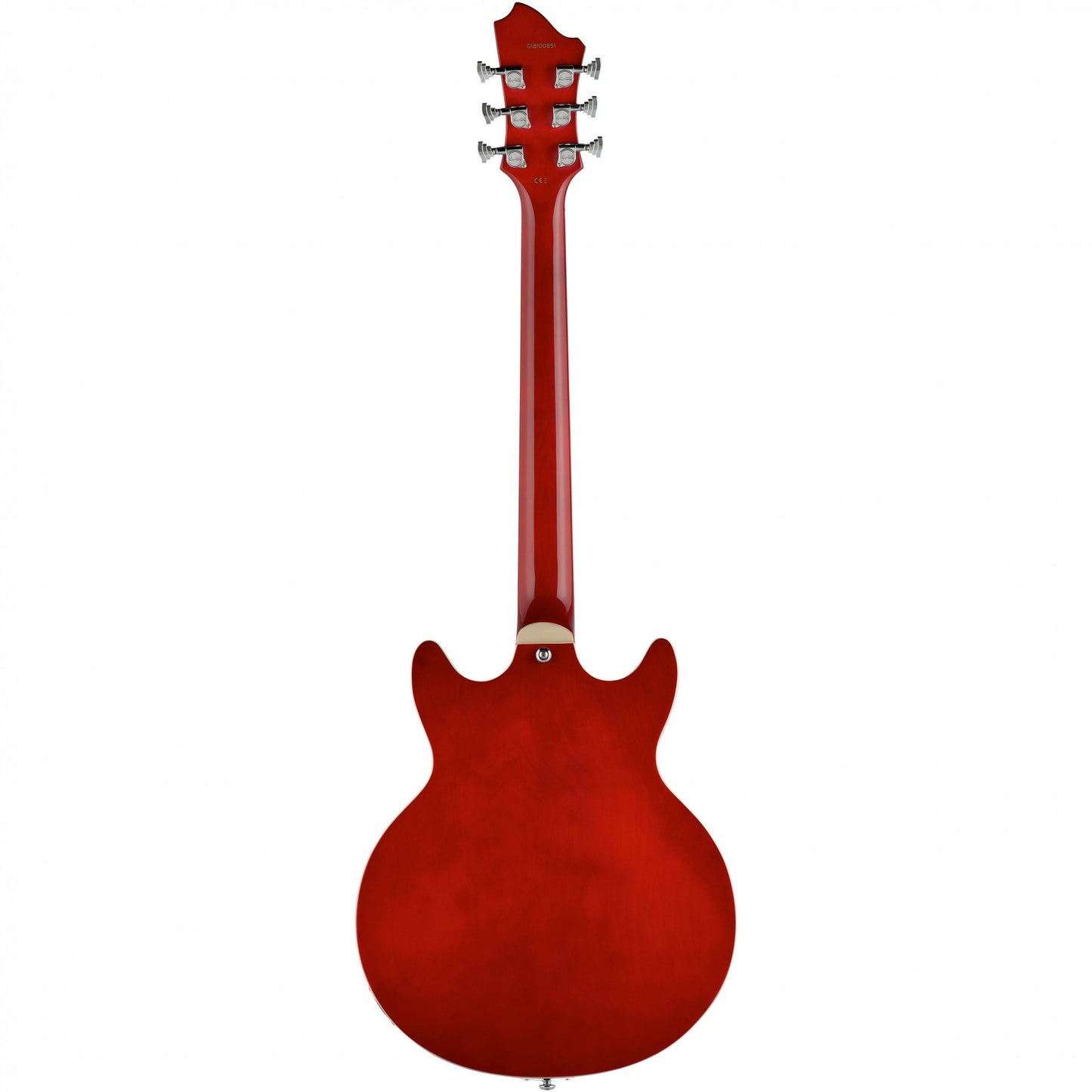 Hagstrom Alvar Left-Handed - Wild Cherry Transparent