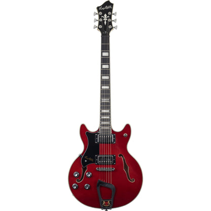 Hagstrom Alvar Left-Handed - Wild Cherry Transparent