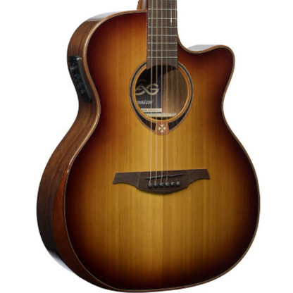 Tramontane 118 Brown Shadow - Auditorium Bevel Cutaway Electro