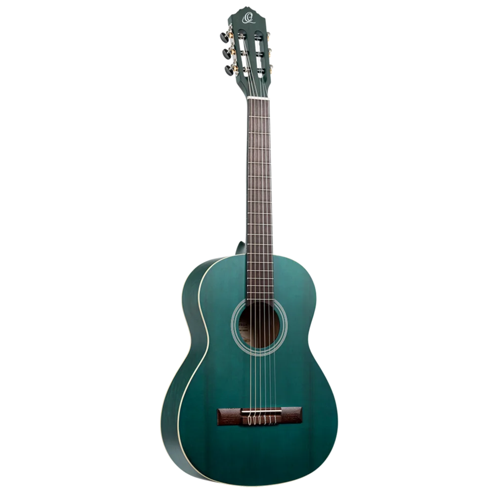 Ortega Student Series 3/4 Size - Spruce/Catalpa - Satin Ocean Blue
