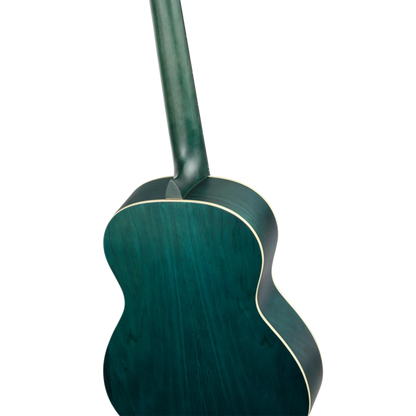 Ortega Student Series 3/4 Size - Spruce/Catalpa - Satin Ocean Blue
