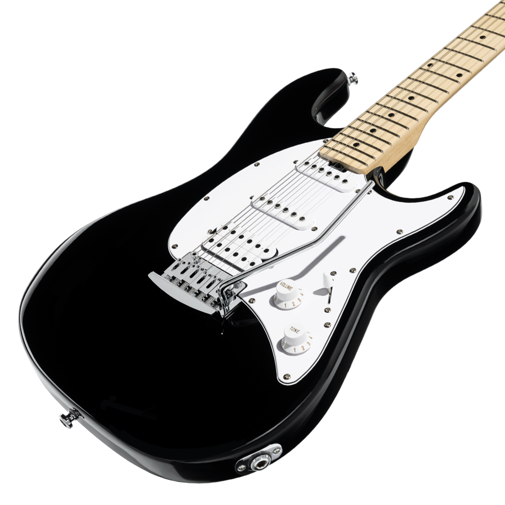 Sterling by Music Man Intro Series Cutlass CT20 HSS Maple Neck - Black