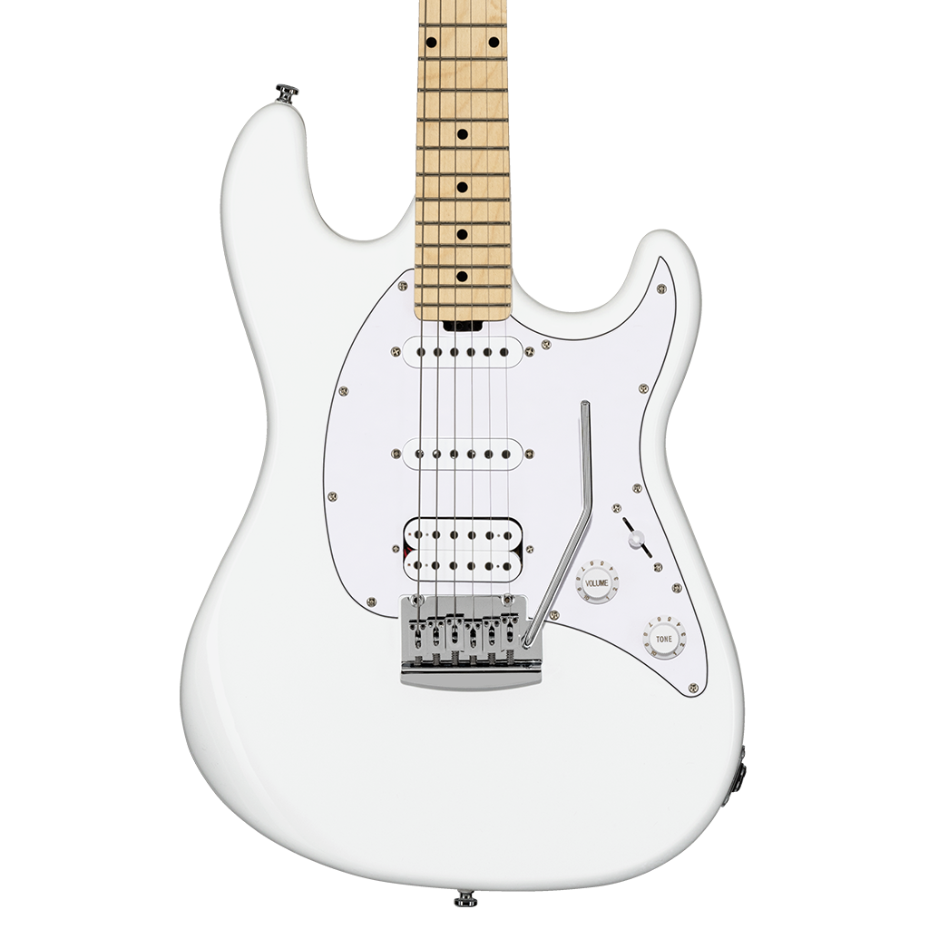 Sterling by Music Man Intro Series Cutlass CT20 HSS Maple Neck - Canvas White