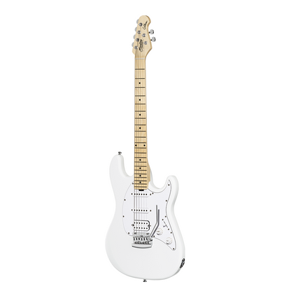 Sterling by Music Man Intro Series Cutlass CT20 HSS Maple Neck - Canvas White