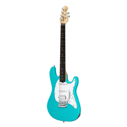 Sterling by Music Man Intro Series Cutlass CT20 HSS Amaranth Neck - Electric Blue