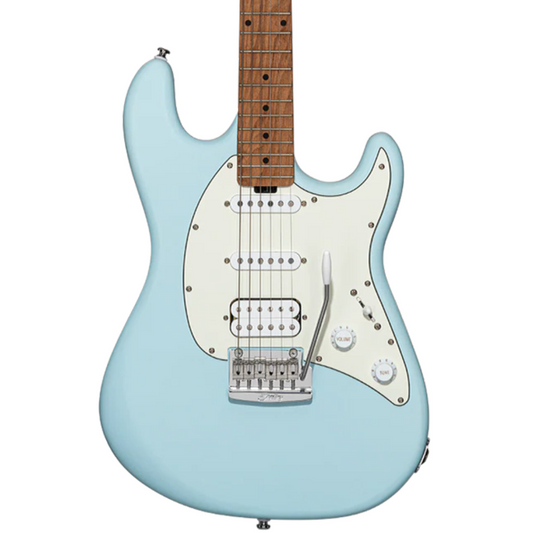 Sterling by Music Man Cutlass HSS - Daphne Blue Satin