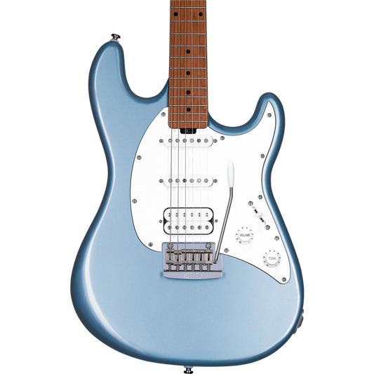 Sterling by Music Man Cutlass HSS - Firemist Silver (Maple Neck)