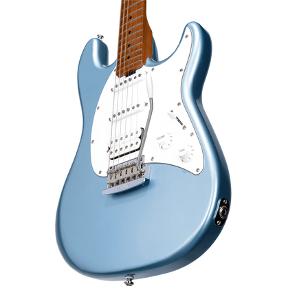 Sterling by Music Man Cutlass HSS - Firemist Silver (Maple Neck)