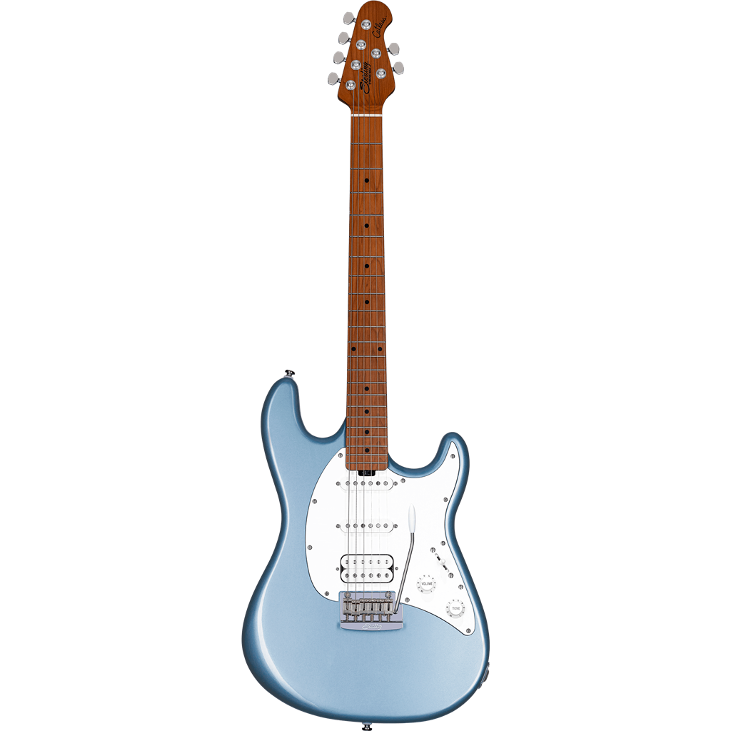 Sterling by Music Man Cutlass HSS - Firemist Silver (Maple Neck)