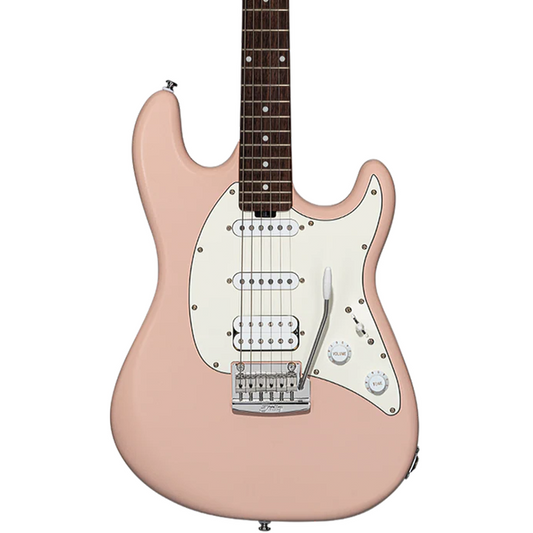 Sterling by Music Man Cutlass HSS - Pueblo Pink Satin