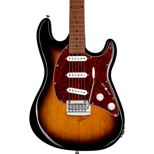 Sterling by Music Man Cutlass SSS - Vintage Sunburst (Maple Neck)