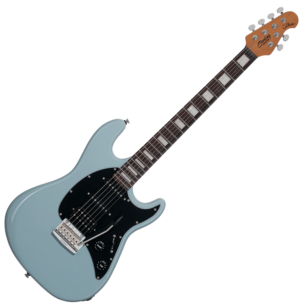 Sterling by Music Man Cutlass HSS - Aqua Grey