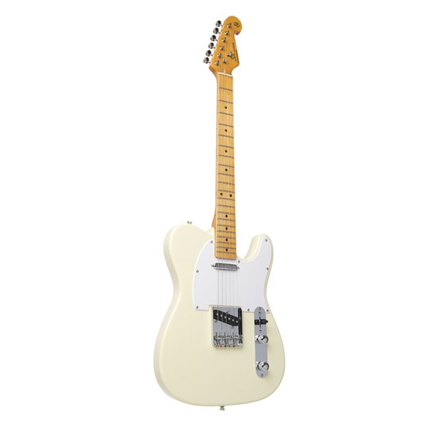 SX TC Electric Guitar - Vintage White