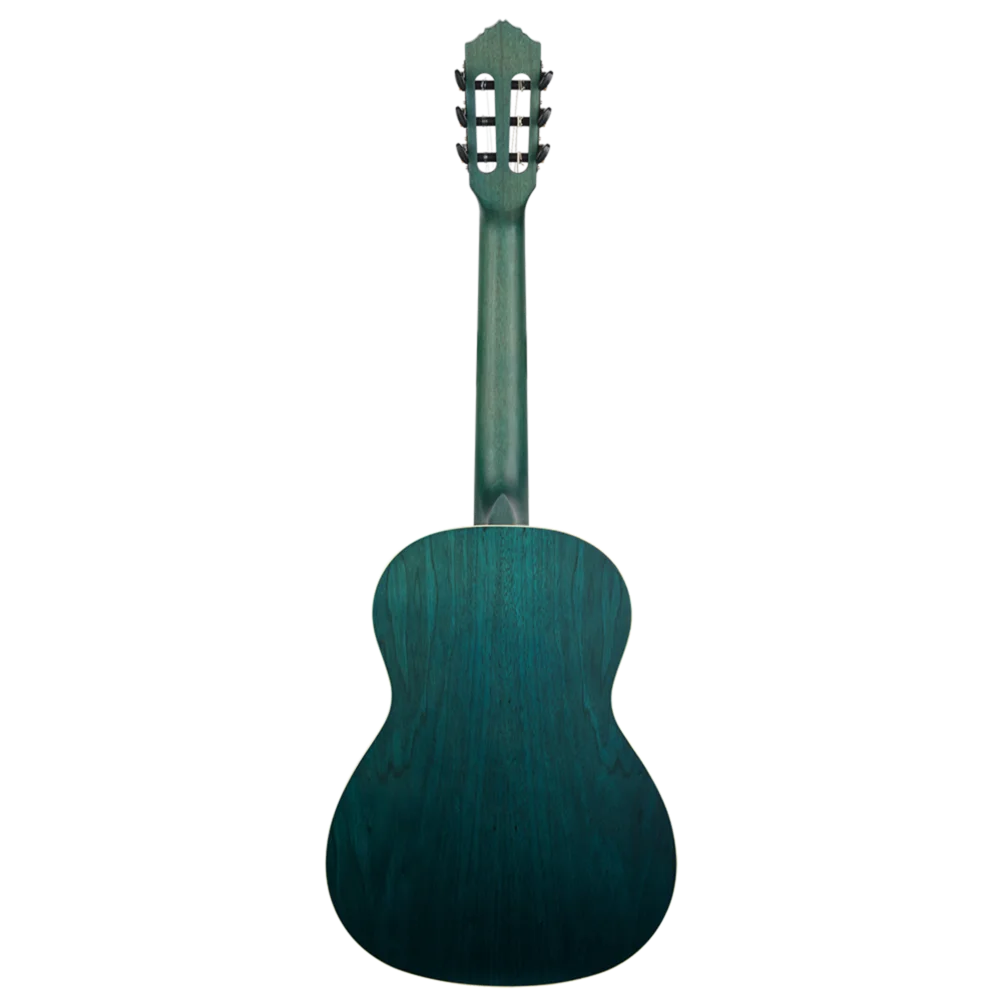 Ortega Student Series 3/4 Size - Spruce/Catalpa - Satin Ocean Blue
