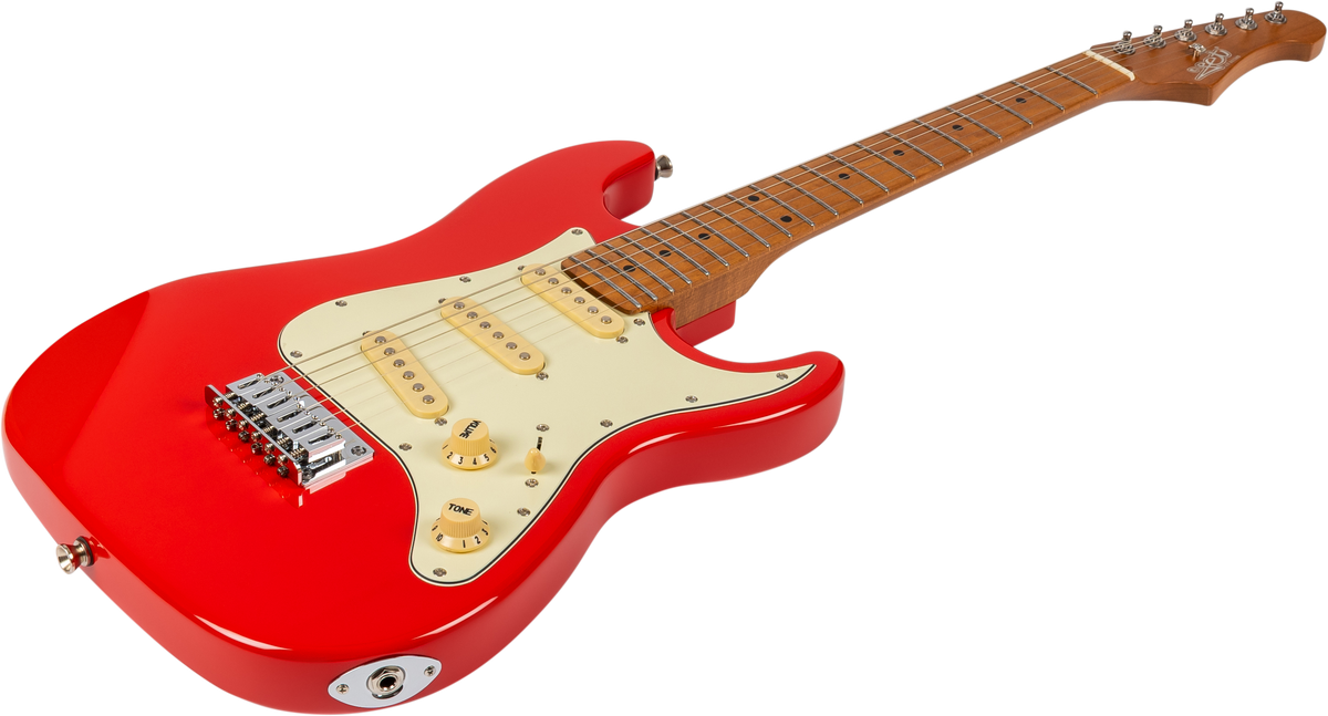 JET JS300 Electric Guitar - Red (Mini)
