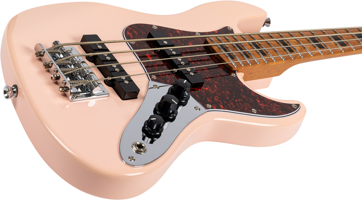 JET JB Travel Bass Guitar - Pink