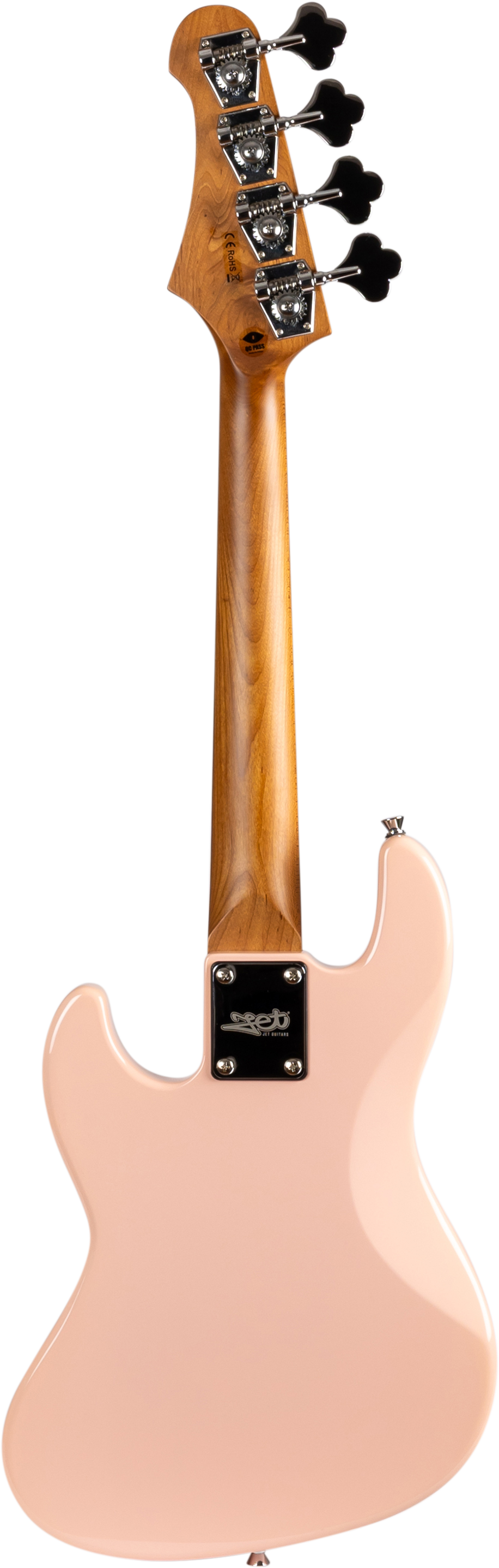 JET JB Travel Bass Guitar - Pink