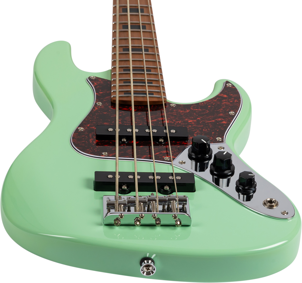 JET JB Travel Bass Guitar - Green
