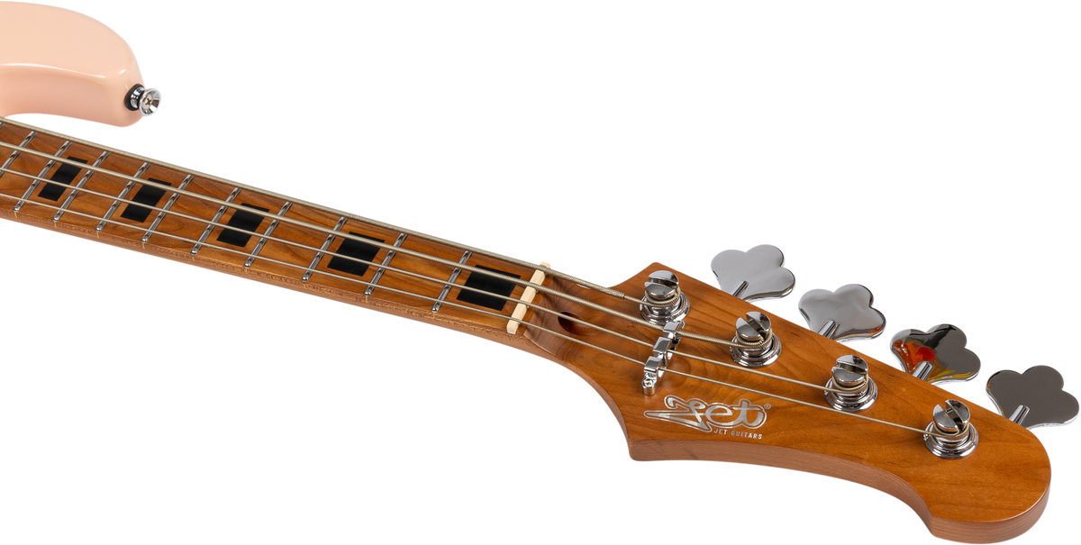 JET JB Travel Bass Guitar - Pink