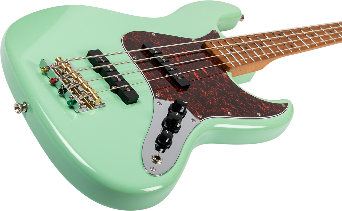 JET JJB300 Bass Guitar - Green