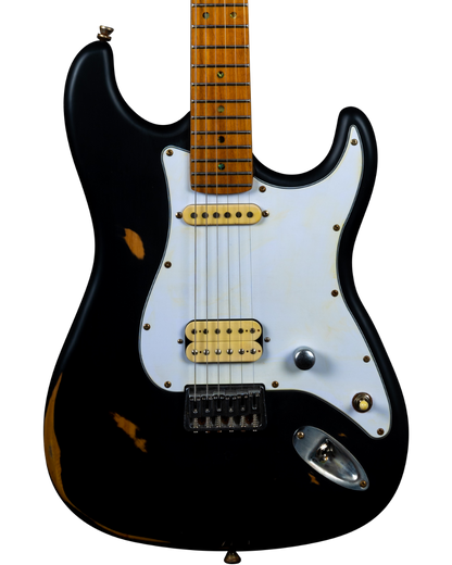 JET JS800 Electric Guitar - Black (Relic)