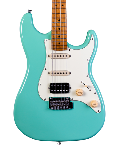 JET JS400 Electric Guitar - Sea Foam Green