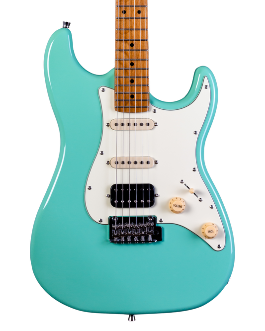 JET JS400 Electric Guitar - Sea Foam Green