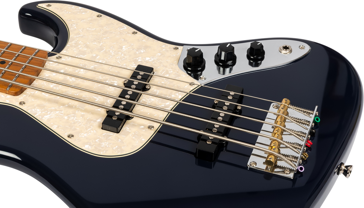 JET JB305 Bass Guitar - Deep Blue