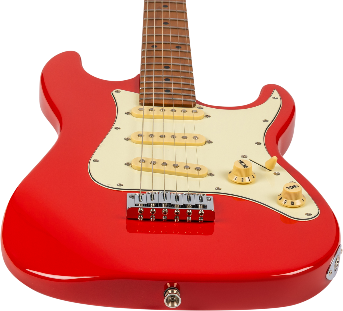 JET JS300 Electric Guitar - Red (Mini)